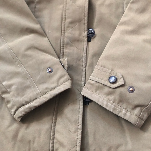 Authentic Canada Goose Arctic Program Long Goose Down Jacket in Military Green S - Picture 11 of 16